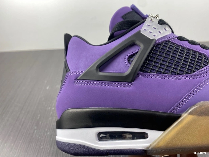 Rep TBK and 766296 Retro (Friends Travis 4 LN4 Purple Jordan Scott Family) 0808